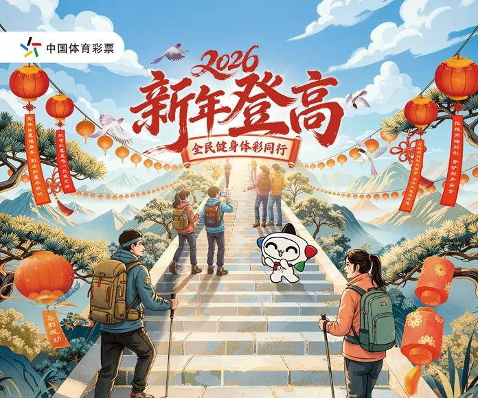 登高望远迎新岁 步步高升好运随